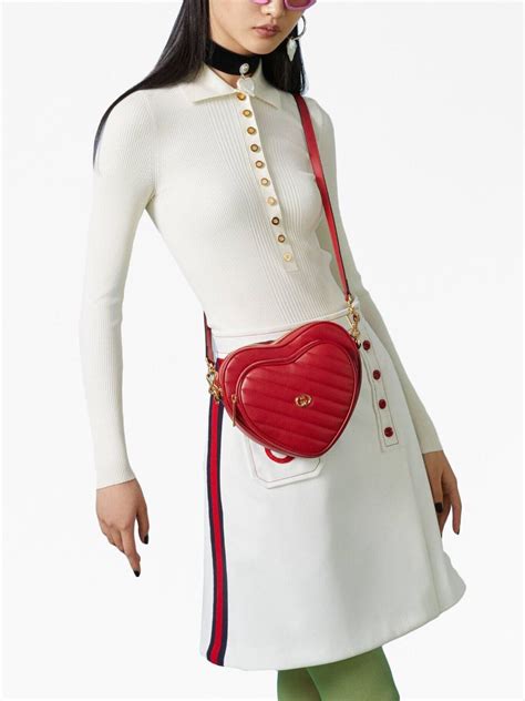 gucci interlocking g mini heart shoulder bag|Interlocking G mini heart shoulder bag .